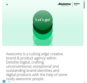 awesome - brands products agency by deloitte digital