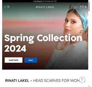 Rinati Lakel - Head Scarves for Women and Accessories