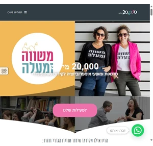 20 000 מילים - משחקות מגדר סדנאות ומופעי אימפרוביזציה לקידום שוויון מגדרי