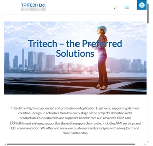 tritech the leading israeli distributor supporting hi-tech products