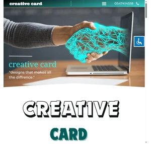 creative card - כרטיס ביקור דיגיטלי כרטיס ביקור דיגיטלי creative card crative card