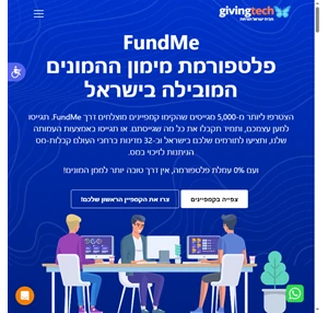 ישראל תורמת - מערכת crm שיווק וגיוס תרומות לעמותות