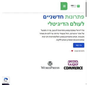 good digital - גוד דיגיטל - עיצוב בניית אתרים ופתרונות דיגיטלים