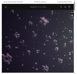 nano clear - luxury watch jewelry renewal cleaning technology