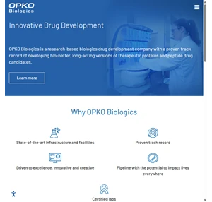 innovative drug development - opko biologics