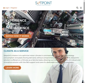 experience climate intelligence - setpoint