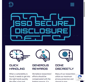 ssd secure disclosure