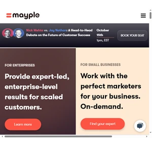 mayple - the new way to hire top marketing talent