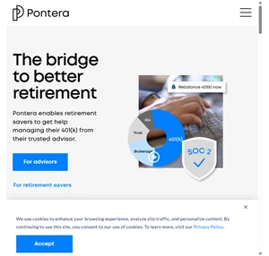 pontera financial advisor software for 401k management