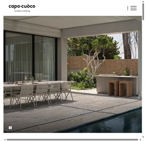 capo cuòco - custom made outdoor kitchens