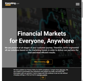 investing mediakit - financial markets for everyone anywhere