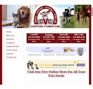 countryside veterinary clinic llp - lowville carthage otter lake and boonville ny