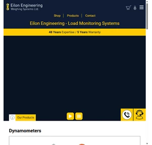 eilon engineering - ron load cells ron crane scales online store