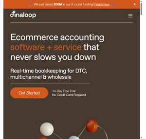 finaloop ecommerce accounting software service