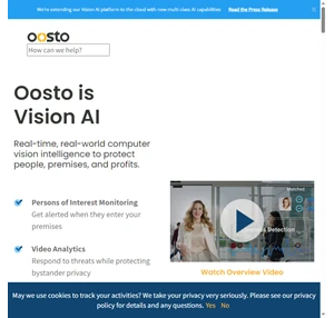 real-time facial recognition technology oosto