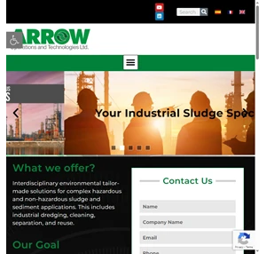 arrow operations technologies ltd. - industrial dredging clean solutions