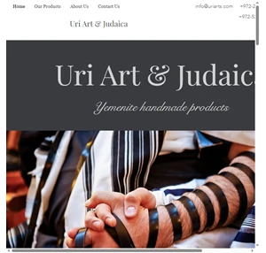 uri art and judaica - handmade judaic products