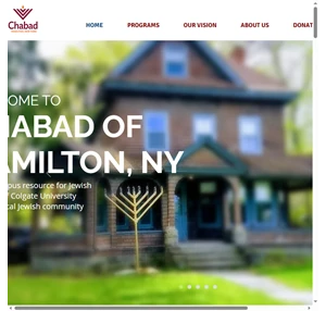 chabad center for jewish life hamilton ny