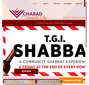 chabad center for jewish life greater gainesville manassas virginia