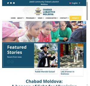 jewish community chabad kishinev and moldova