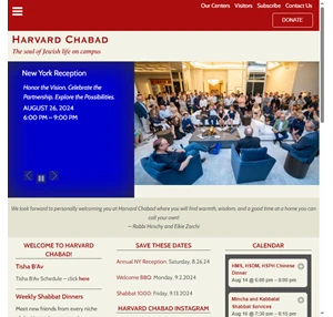 harvard chabad