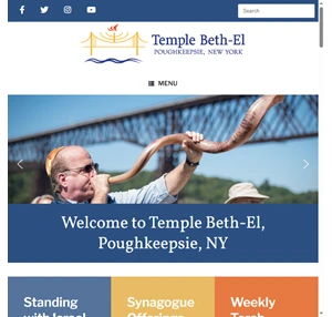 temple beth-el poughkeepsie ny a conservative jewish synagogue in the hudson valley