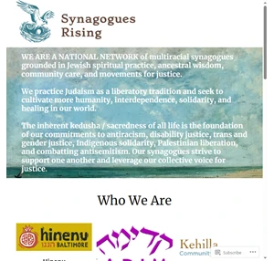 synagogues rising a national network of multiracial synagogues grounded in jewish spiritual practice ancestral wisdom community care and movements for justice.