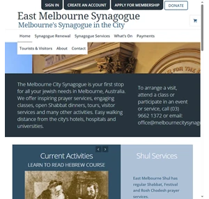 east melbourne synagogue melbourne