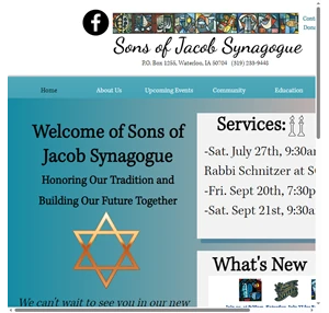 sons of jacob synagogue waterloo ia