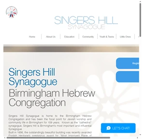 singers hill synagogue birmingham west midlands