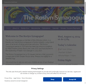 the roslyn synagogue