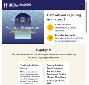 central synagogue high holy days central synagogue high holy days 2023