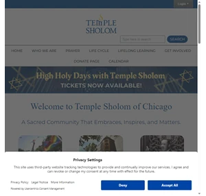 temple sholom of chicago