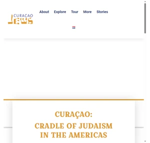 curaçao jews home page