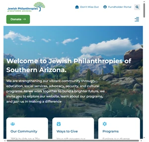 jewish philanthropies of southern arizona