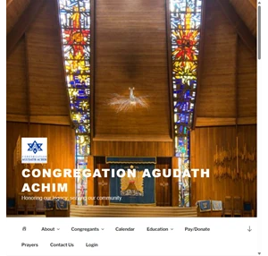 congregation agudath achim