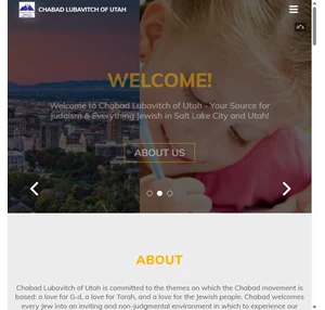 chabad lubavitch of utah - your source for judaism everything jewish in salt lake city and utah