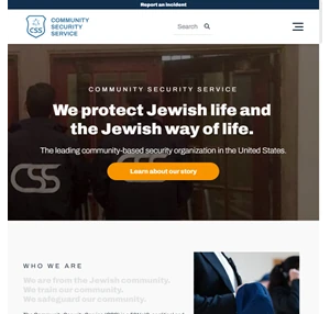 community security service protecting jewish life and jewish way of life