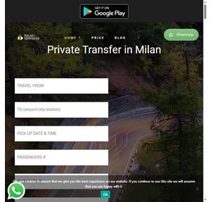 taxi from milan privat transfer malpensa airport