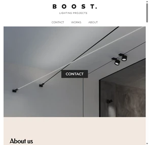 booost lighting projects