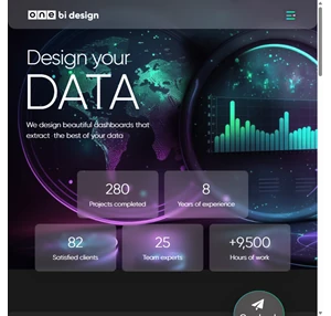 one bi design ui.ux data visualization experts