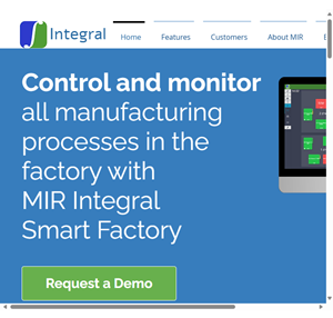 mir integral מערכת מתקדמת לניהול רצפת ייצור