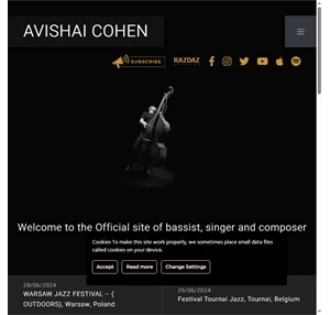 avishai cohen - jazz bassist singer composer