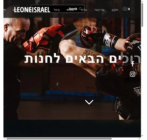 ציוד לאומנויות לחימה leoneisrael.com