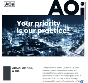 abadi oiknine co. your priority is our practice