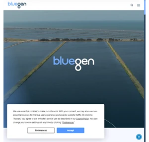 bluegen water - sustainable desalination and wastewater treatment