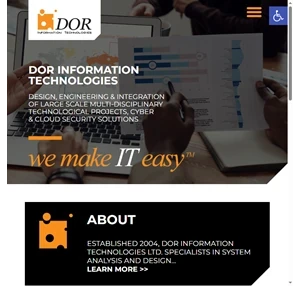 dor information technologies ltd. we make it easy