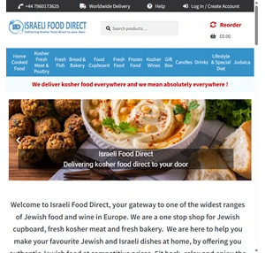 israeli food direct - kosher food direct to your door