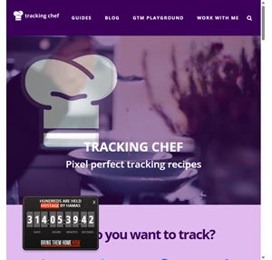 tracking chef pixel perfect tracking recipes