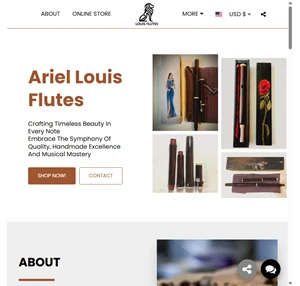 ariel louis flutes virtuoso instruments